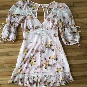 For Love & Lemons Floral Dress